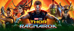 Poster for Marvel superhero movie Thor: Ragnarok